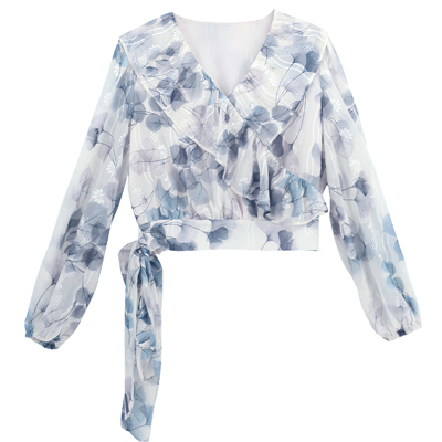 other/其他 蕾丝雪纺衫