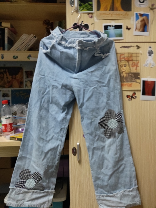 goossany design牛仔裤微喇 ...