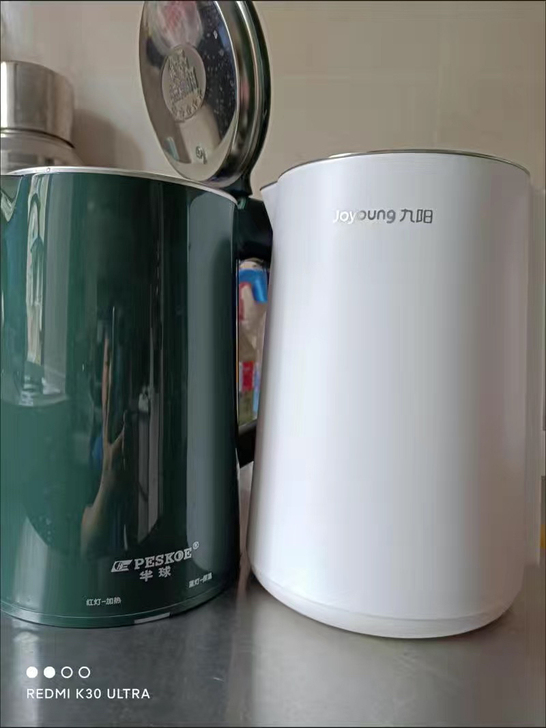 全新大容量双层不锈钢烧水壶泡茶自动断电家用...