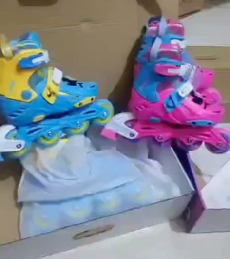 M416儿童轮滑鞋平花鞋俱乐部培训专用 非...