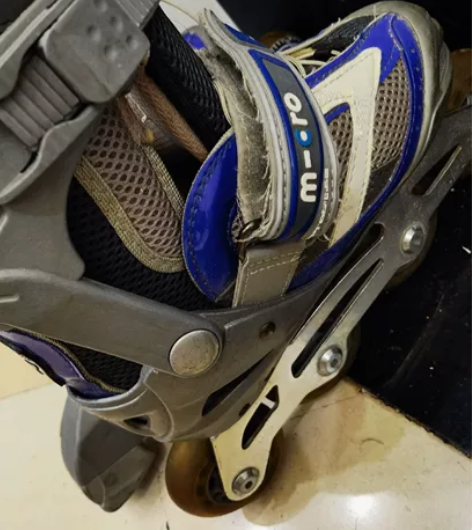 #直排轮滑鞋 米高品牌#  超低价转闲置，...