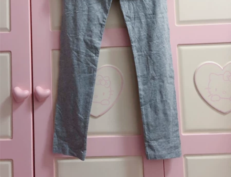 全新笛莎女童120～160裙式打底裤长裤休...