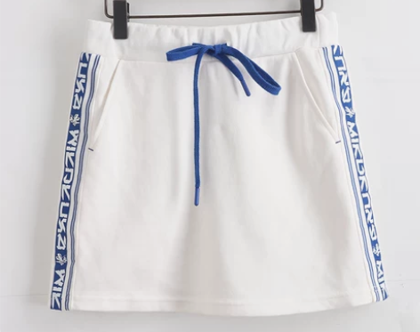 太系列 2021夏季新品 运动风短裙女士高...