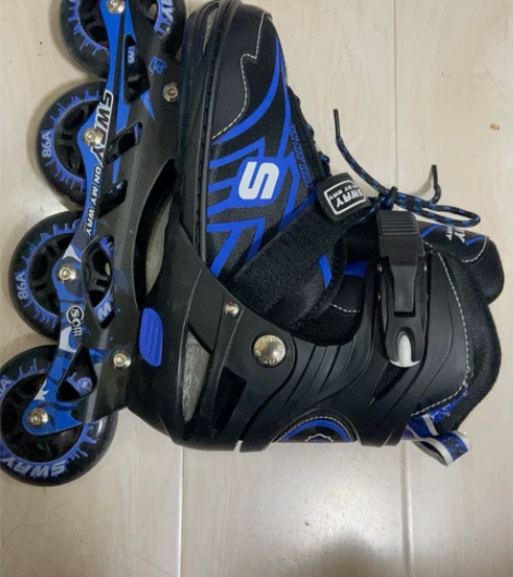 旱冰鞋，没怎么玩，女士38号，有意联系吧 ...