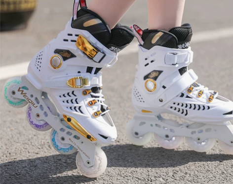 溜冰鞋成人专业平花式校园轮滑鞋男女成年初学...