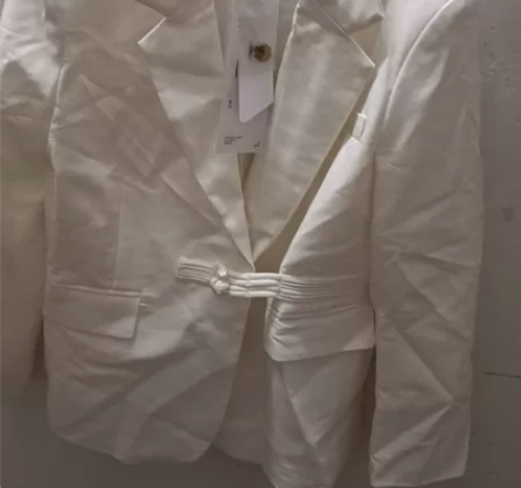 纯欲风高级感呢子西装外套套装女秋冬甜辣包臀...