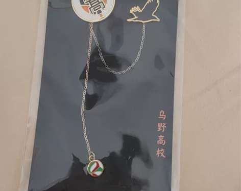 排球少年金属挂链徽章 星河动漫 乌野音驹 ...