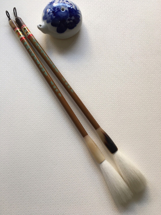 仓库库存笔〈光峰齐头笔〉纯羊毫  2支同出