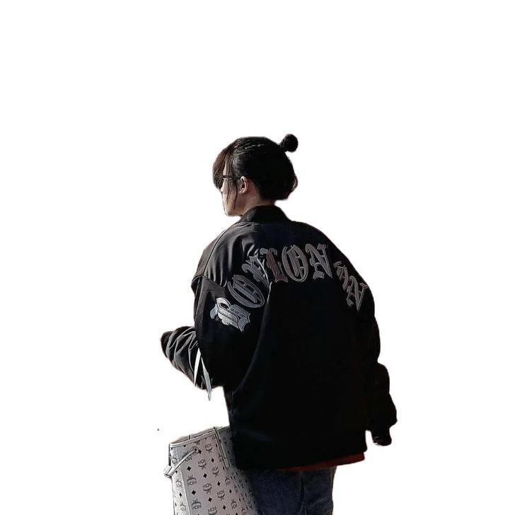 全新 BOYLONDON重工刺绣棒球棉服