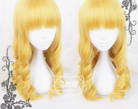 多肉君 王者cos妲己仙境爱丽丝 原版金黄...