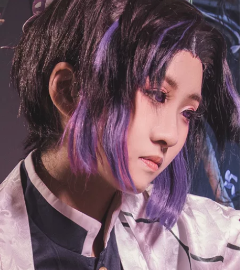 【代友出】蝴蝶忍cos大全套 假发造型过如...