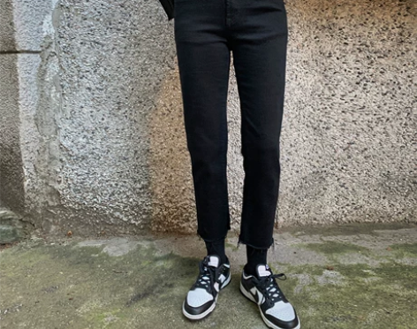 YANGLE_烟管裤女2021年秋季新款修...