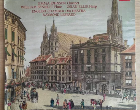 莫扎特长笛与竖琴协奏曲K.299，单簧管协...