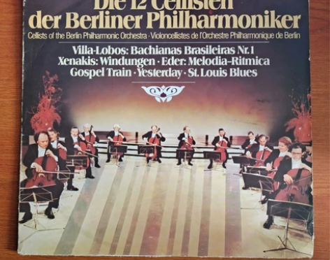 柏林爱乐 十二把大提琴 发烧名盘 LP黑胶...