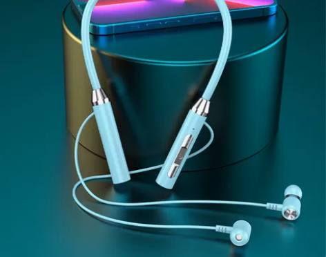 2022新款蓝牙无线耳机 挂脖运动双耳入耳...