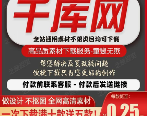 千库网会员素材代下看清楚是千库网！千库网！...