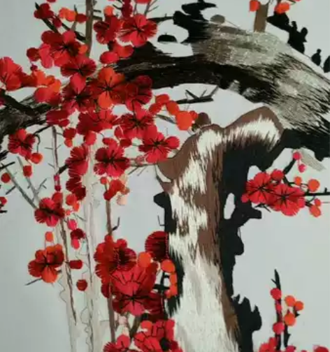 清仓刺绣画，丝线刺绣，尺寸58*58，可用...