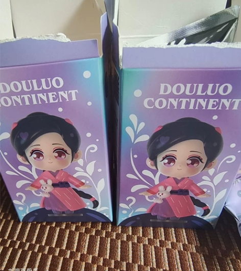正版斗罗大陆盲盒公仔唐三小舞手办动漫周边人...