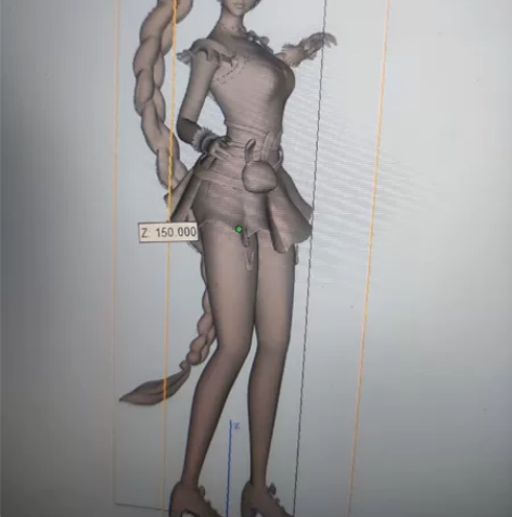 斗罗大陆，小舞高约150mm光固化3D打印...