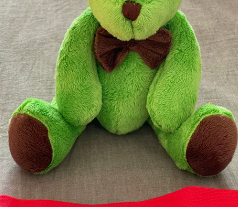 shes茜子熊仔毛绒玩具 送科颜氏帆布袋出...