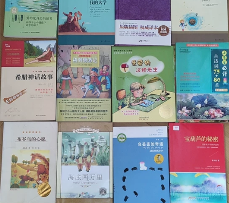 巜绿色的太阳》《童年》  在人间，我的大学...