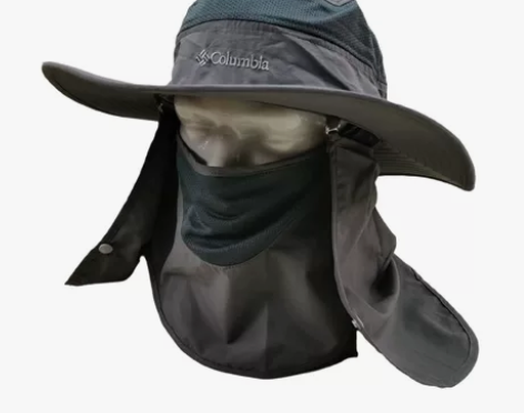 哥伦比亚圆帽户外防晒遮阳渔夫帽 圆边帽 放...