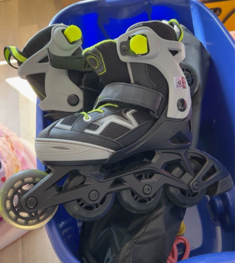 迪卡侬儿童轮滑鞋 29-32码 18.5-...