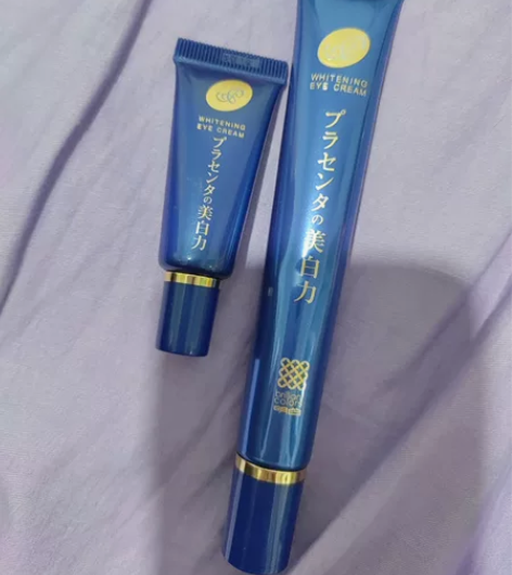 日本明色胎盘素紧致美白眼霜,天猫官旗抢的。...