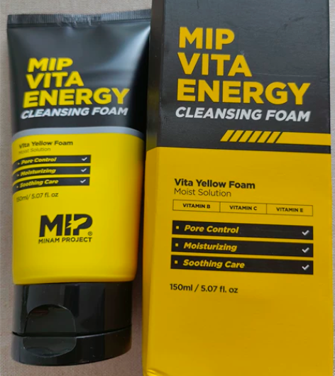 MIP韩国洗面奶男士专用维生素洁面乳控油补...