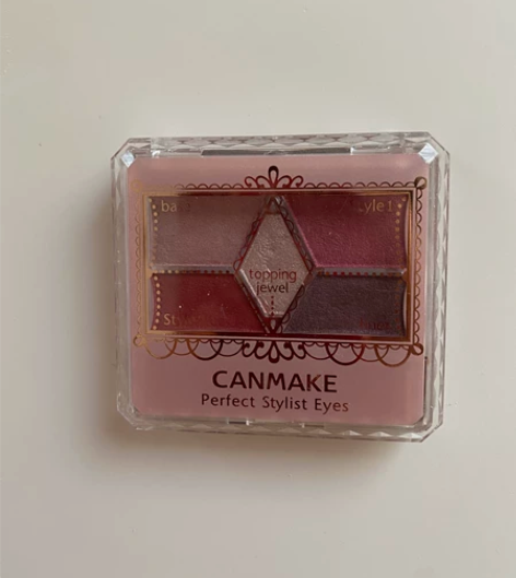 canmake四色眼影14号色 很少用可以...