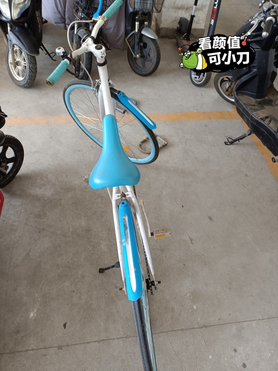 出死飞26寸自行车(单车)。两轮胎内外胎都...