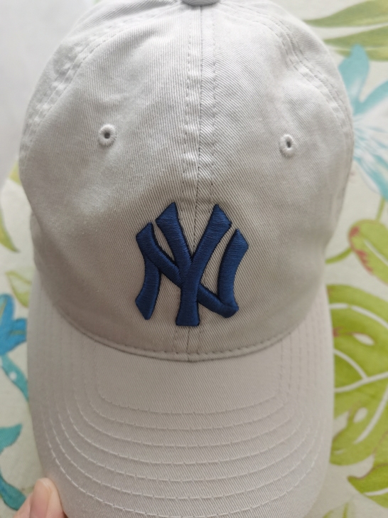 MLB棒球帽专柜269入戴了两次灰蓝色的搭...
