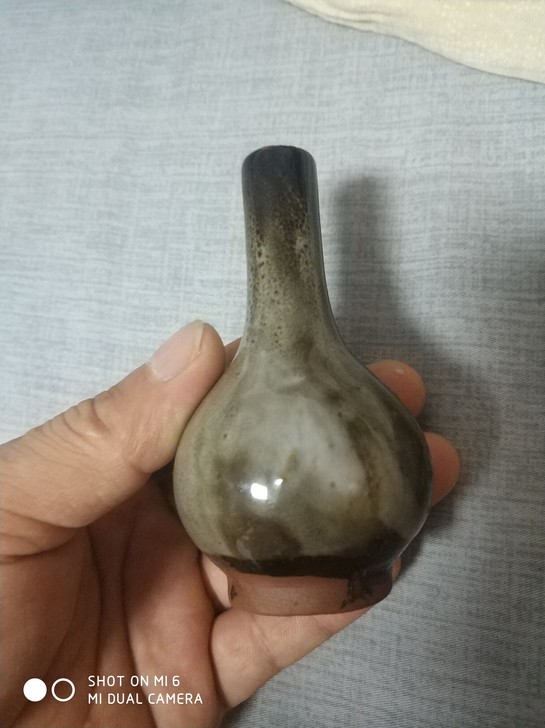 几十年紫砂小玉净瓶!