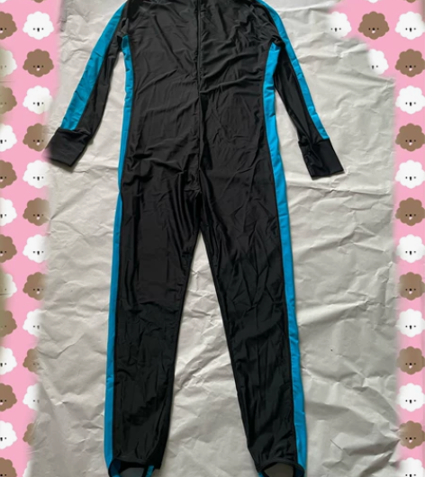 男士大码加肥加大连体游泳衣，长袖长裤防晒潜...