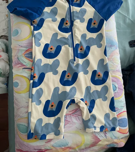 马拉丁 儿童泳衣 110码 偏小 95cm...