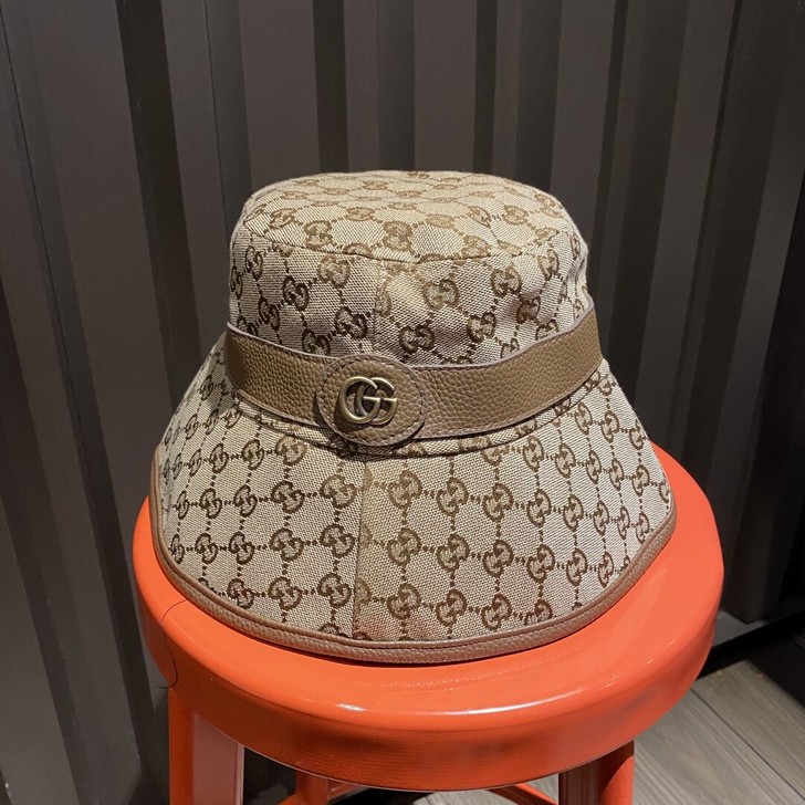 Gucci 古驰 老花渔夫帽