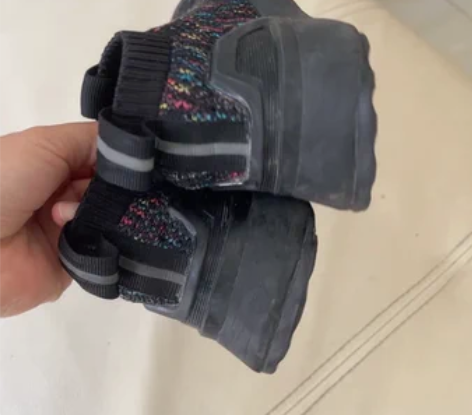 Adidas阿迪儿童运动鞋篮球鞋网鞋，内长...