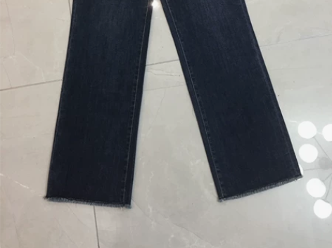 长裤,女,31和32码,弹力时尚直筒休闲牛...