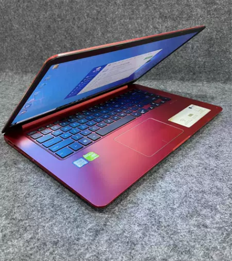 华硕大尺寸I7四核高配 红色笔记本电脑 轻...