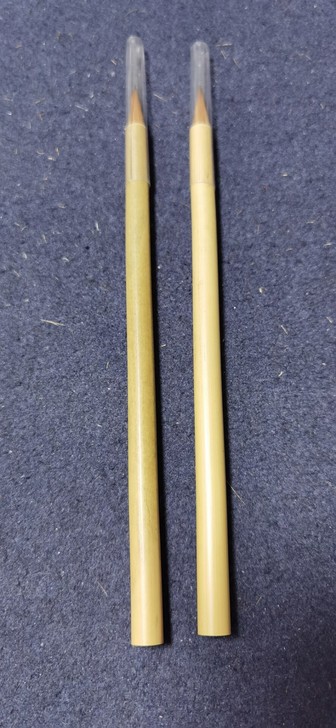 仅售两支，自用，毛笔，纯狼毫，狼毫笔，文房...