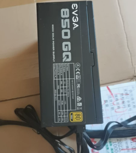 EVGA电源850W金牌半模组 拆机电源，...