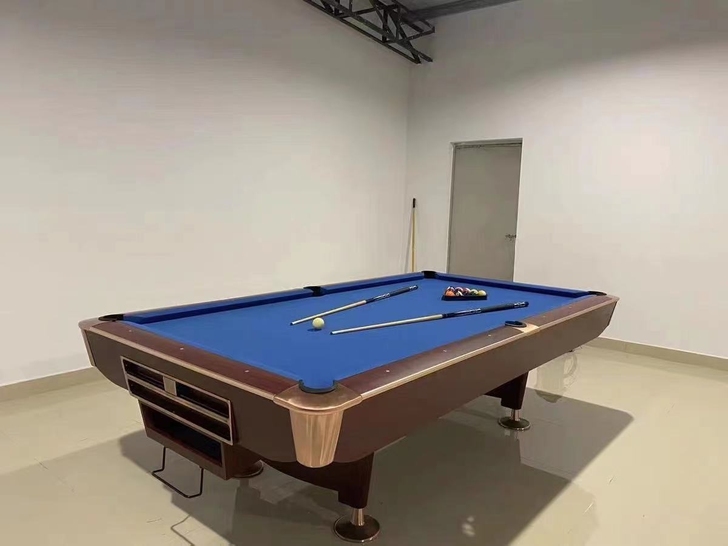 台球桌标准型家用美式黑八桌球台多功能自动回...