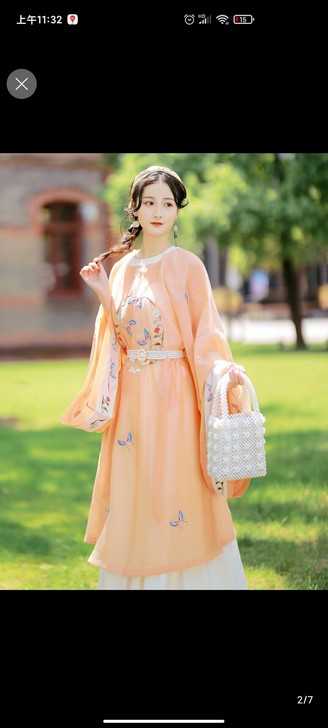 求购池夏花酒制圆领汉服袄汉服