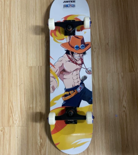 沸点Justice海贼王联名滑板 双空支架...