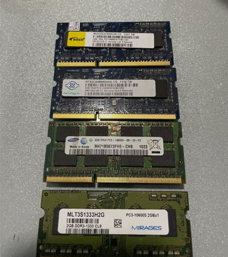 笔记本DDR3内存条，总共8g都好用售出不...