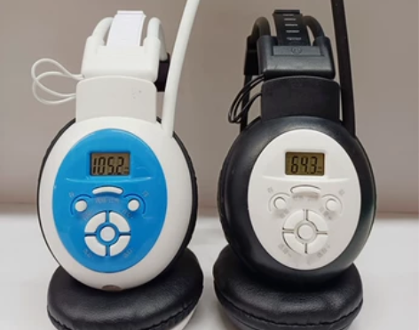 ?奥烁902d红外线调频听力耳机四六级英语...