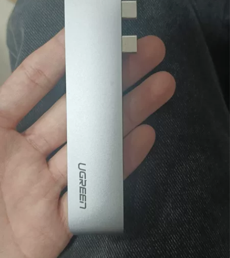 绿联六孔拓展坞，双c头6合1，雷电三?读卡...