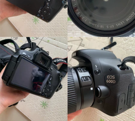 佳能单反600D EF-S 18-55 I...
