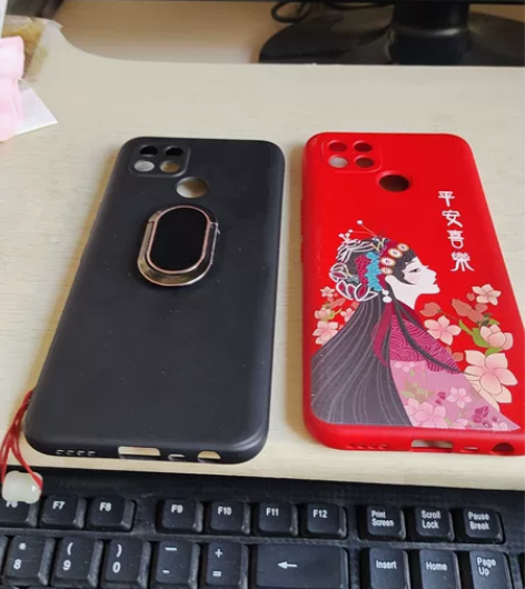 realme v3手机壳，两个打包出 感兴...