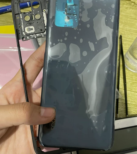 realme v13 q3i原装拆机屏框+...